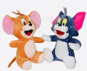 IMG_4593 Tom & Jerry Plush Toy Duo – Fun, Soft & Playful Companions for Kids