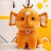 Screenshot Royal Elephant Plush Toy with Crown – Soft, Adorable & Perfect Gift for Kids