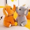 Screenshot Royal Elephant Plush Toy with Crown – Soft, Adorable & Perfect Gift for Kids