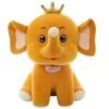 Screenshot Royal Elephant Plush Toy with Crown – Soft, Adorable & Perfect Gift for Kids