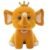 Screenshot Royal Elephant Plush Toy with Crown – Soft, Adorable & Perfect Gift for Kids