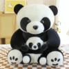 Adorable Panda with Baby Plush Set – Soft Mother & Baby Panda Toy for Kids