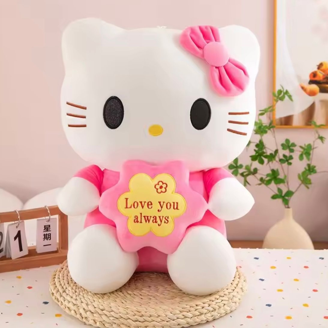 Hello Kitty Love Plush Toy – “Love You Always” Soft Cuddly Gift for Kids & Loved Ones - Image 4