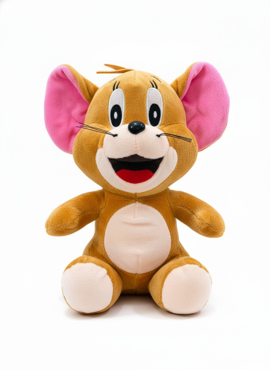 Tom & Jerry Plush Toy Duo – Fun, Soft & Playful Companions for Kids - Image 3