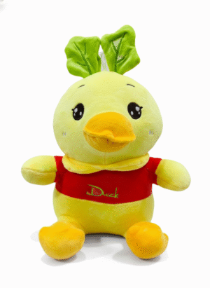 IMG_9810 Happy Leaf Duck Plush Toy – Soft, Cuddly & Full of Joy for Kids!