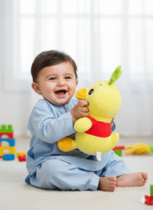 Happy Leaf Duck Plush Toy – Soft, Cuddly & Full of Joy for Kids!