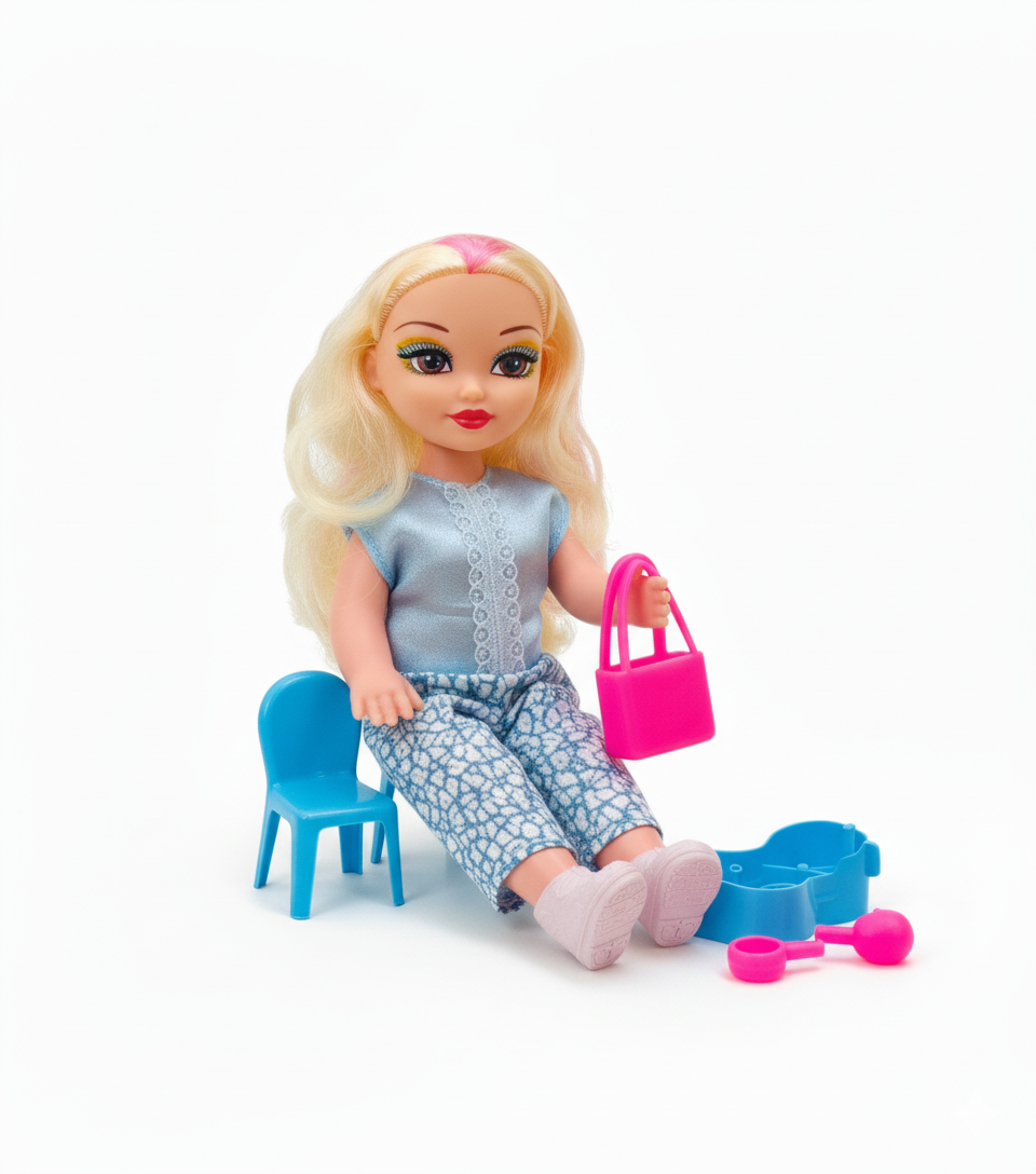 Fashion Doll with Accessories – Stylish Playset for Kids