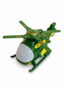 Kids Electronic Airplane Toy with Music Autopilot Rotation Flashing Lights - Interactive Tank Helicopter Plane Gift for Children