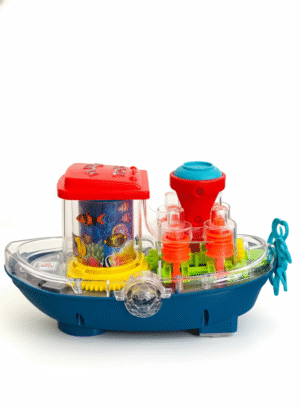 IMG_3187 Sound Light Toy for Kids Electric Boat Musical Ship Gift for 3+ Years Boys Girls