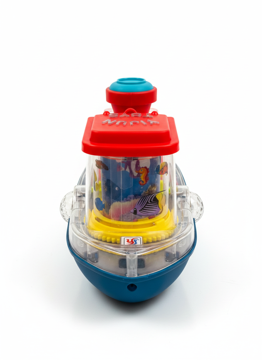 Sound Light Toy for Kids Electric Boat Musical Ship Gift for 3+ Years Boys Girls - Image 3