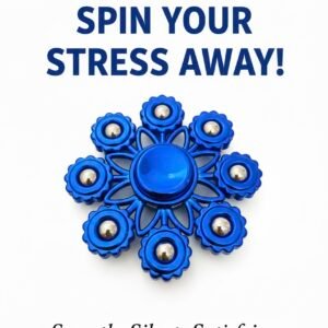 Metal Flower Fidget Spinner