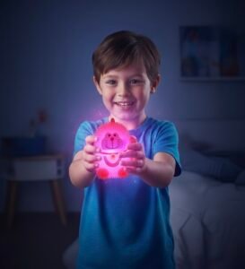 Light-Up Squishy Doremon Toy With Sound