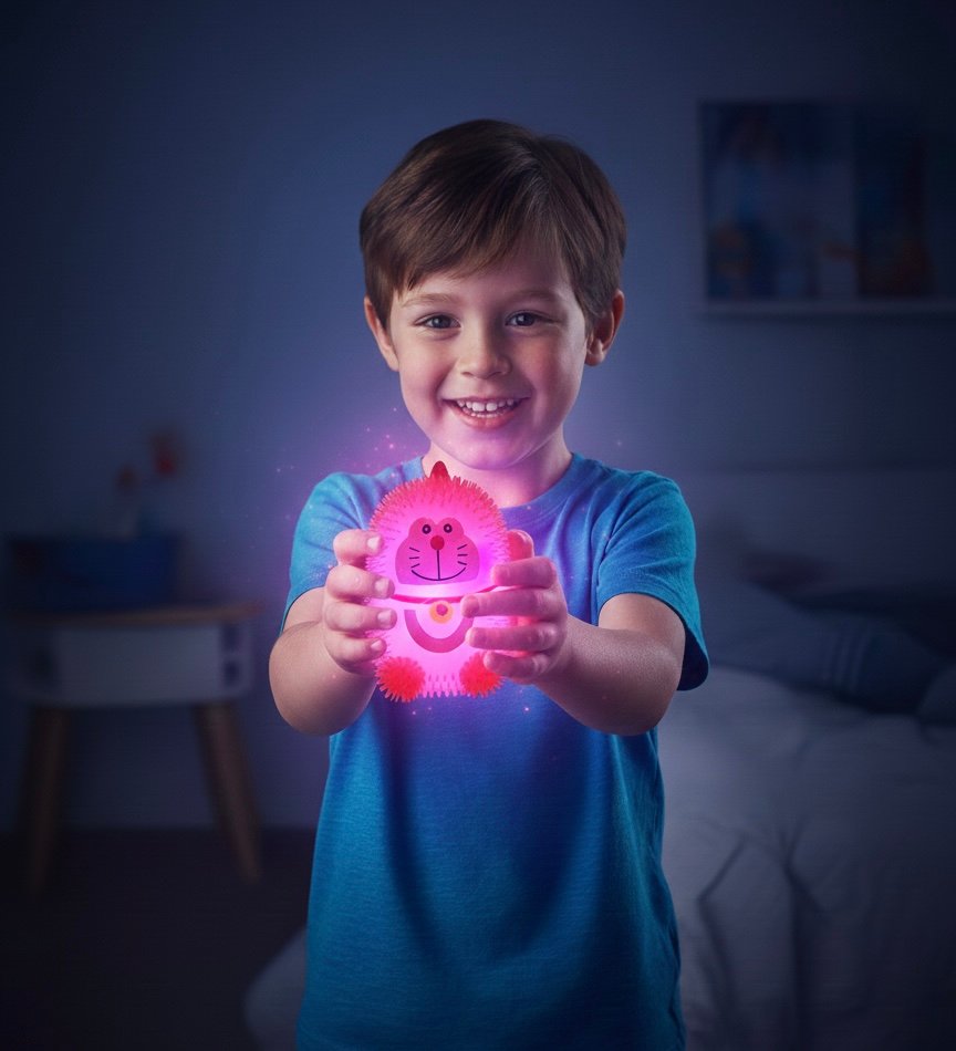 Light-Up Squishy Doremon Toy With Sound - Image 5