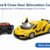 Open door car